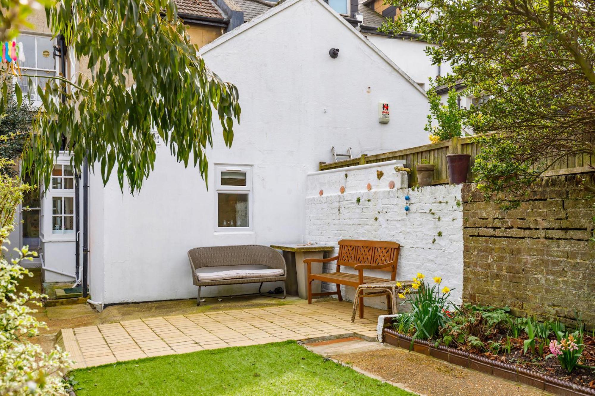 Central Hove Flat W Large Garden エクステリア 写真